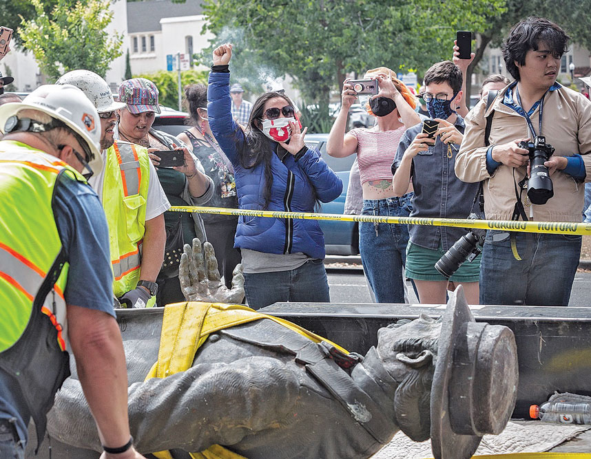 Summer 2020 FRN, Celebrating the Removal of Statues and Monuments to Genocide of Indigenous Peoples