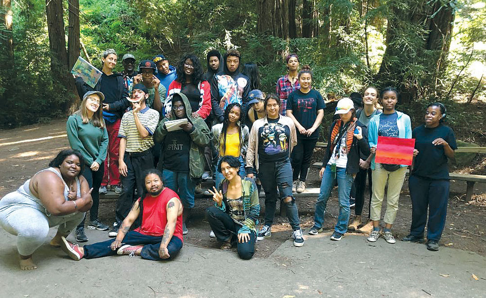 WFS Youth at Redwood Regional Park